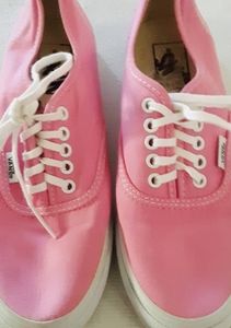 Pink VANS-Shoelace-Women's Sz 7